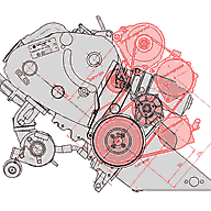CAD drawings of TDI Motor